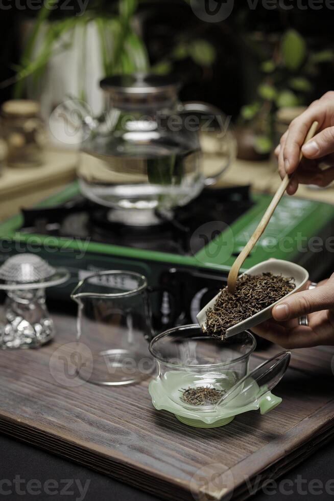 Tea Preparation The Art of Crafting the Perfect Brew Using Loose Leaves for Maximum Enjoyment photo
