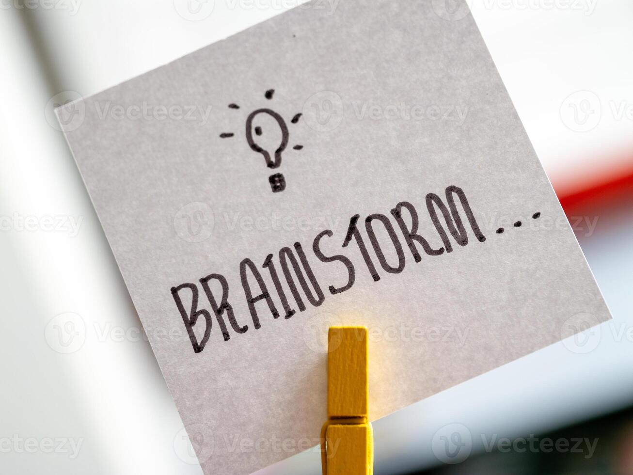 Office space innovation techniques for collaborative brainstorming and idea generation photo