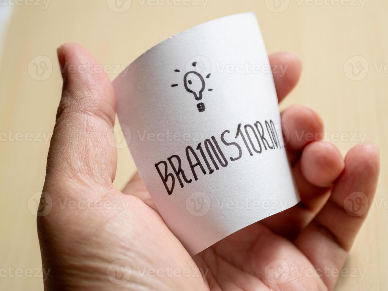 Cozy home office creative brainstorming session digital illustration photo