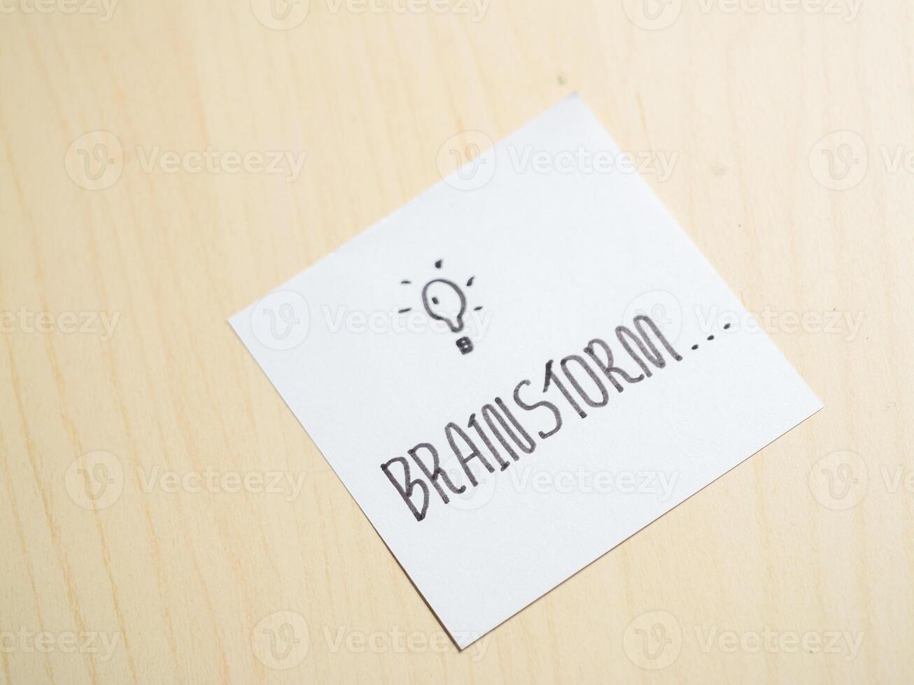 Office workspace innovation creative brainstorming in a minimalist environment photo