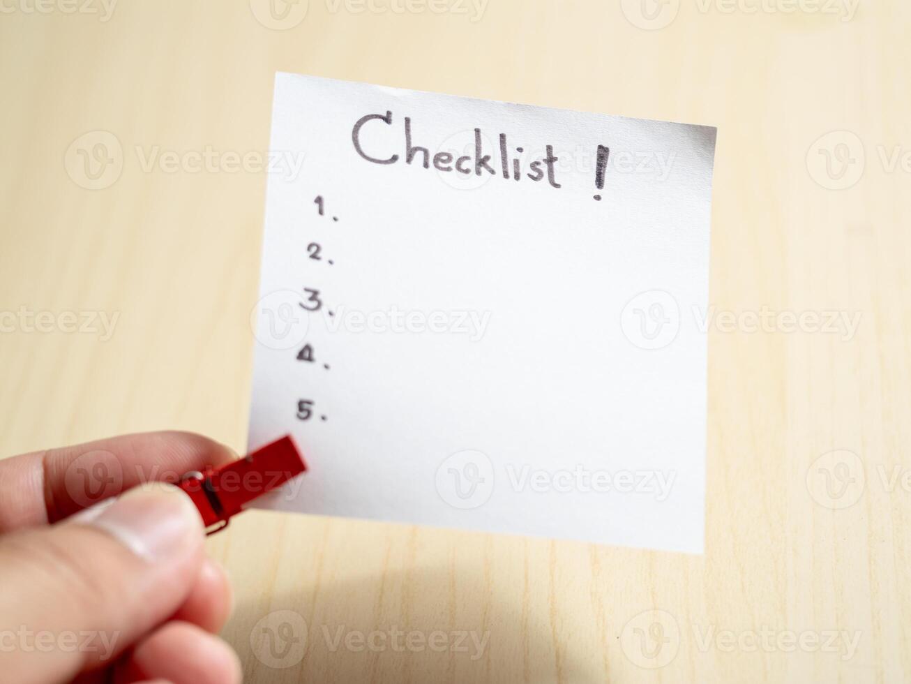 Essential checklist for efficient organization and productivity in home office paperwork photo