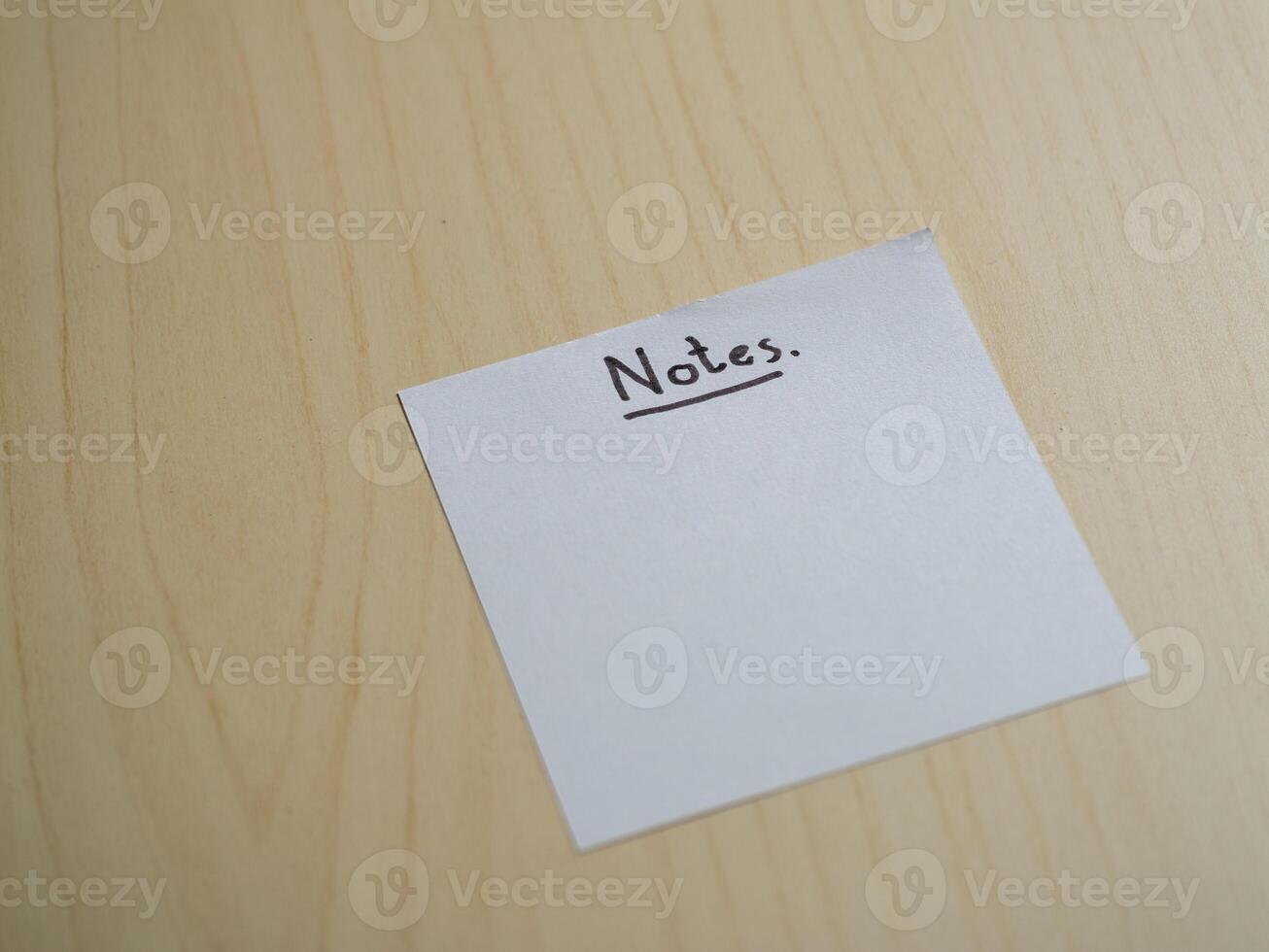 Boost daily productivity essential notes for an organized minimalist home office photo