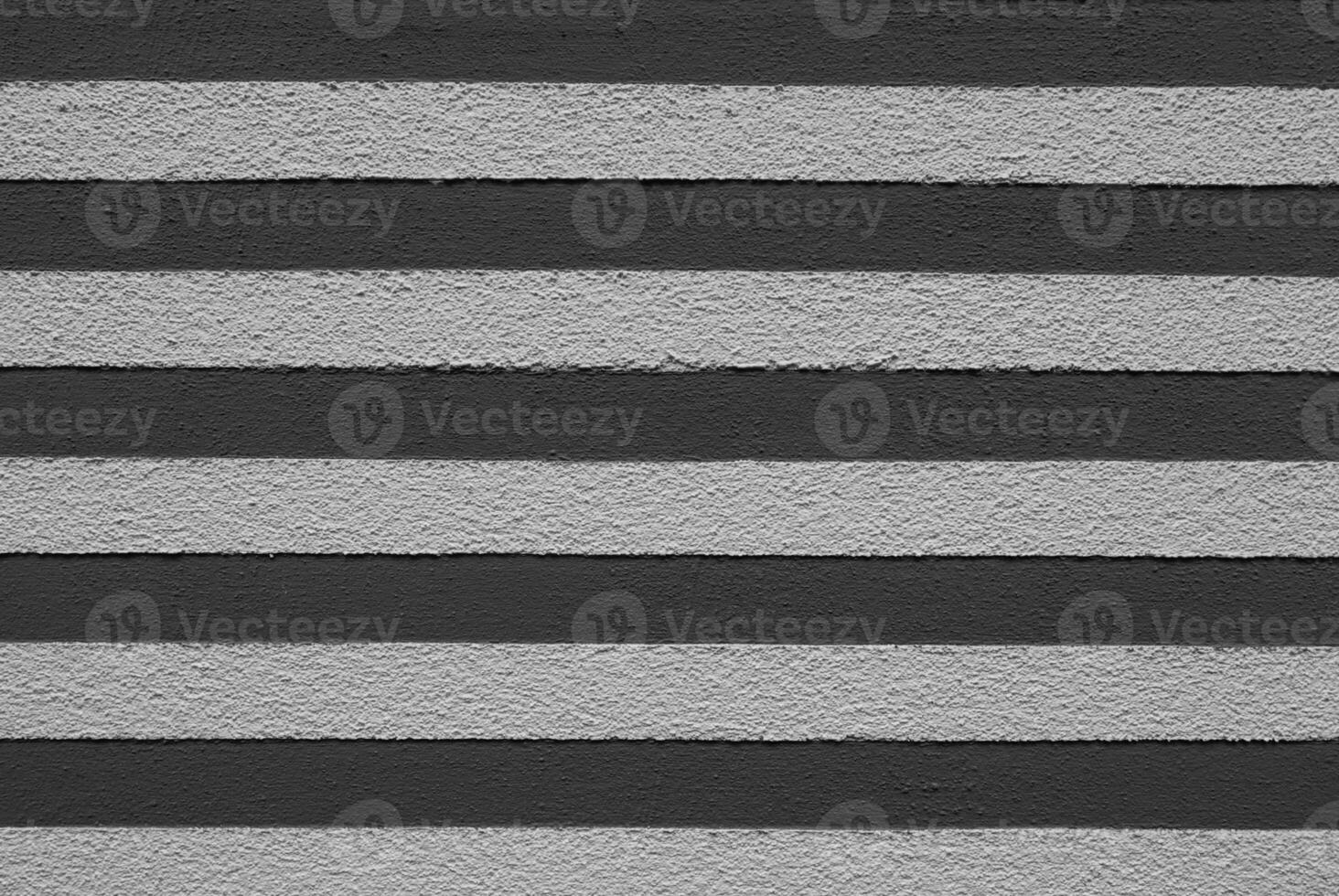 White and black striped texture background, stucco plaster wall photo