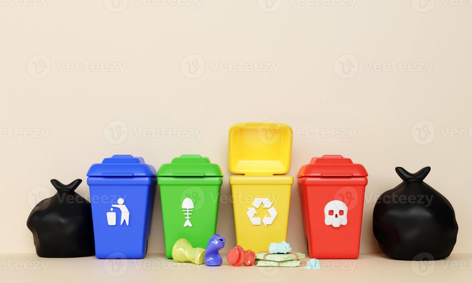 3d Earth Day Save World Environment. Sustainable industry. Ecological sustainability. Environmental, Social, and Corporate Governance concept. 3d rendering illustration. photo