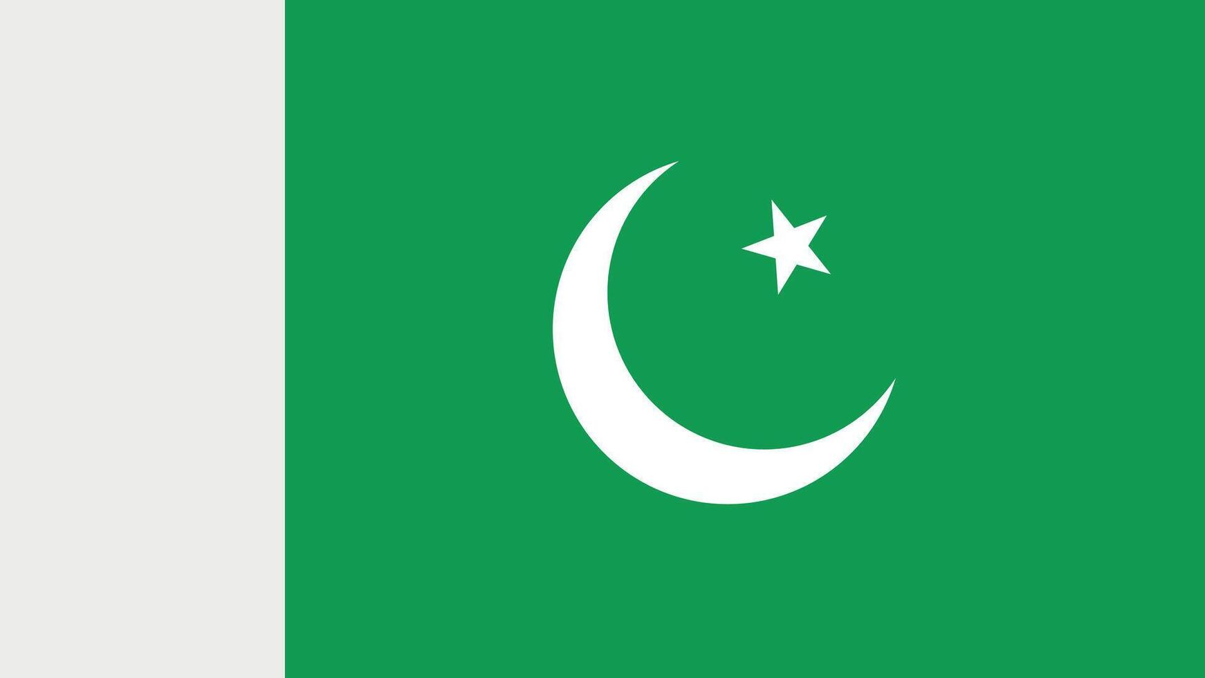 pakistan National Flag Illustration Design vector
