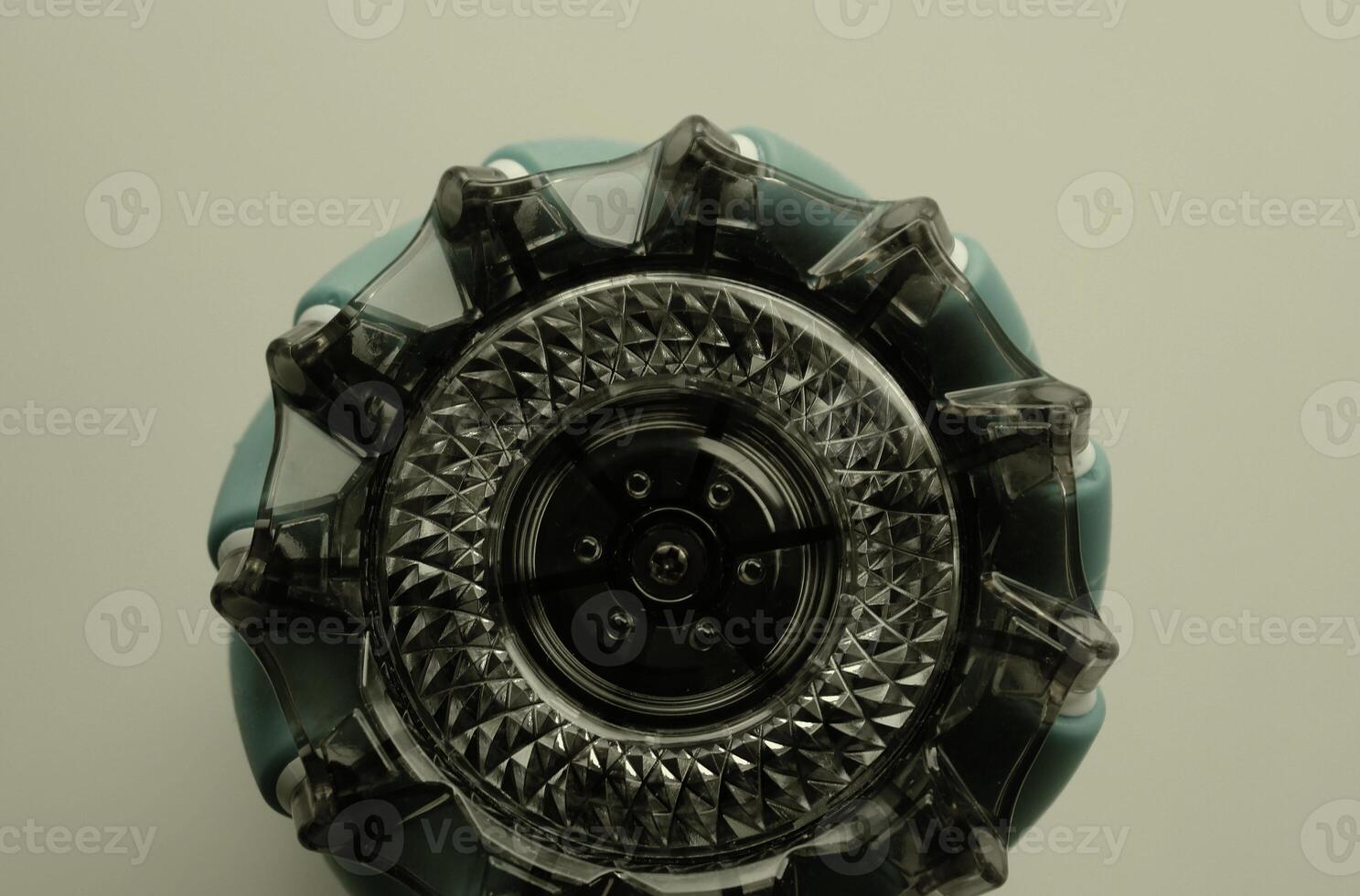 Futuristic Wheel Design In Black And Grey Colors. Stock Photo For Wheel Concept Illustration