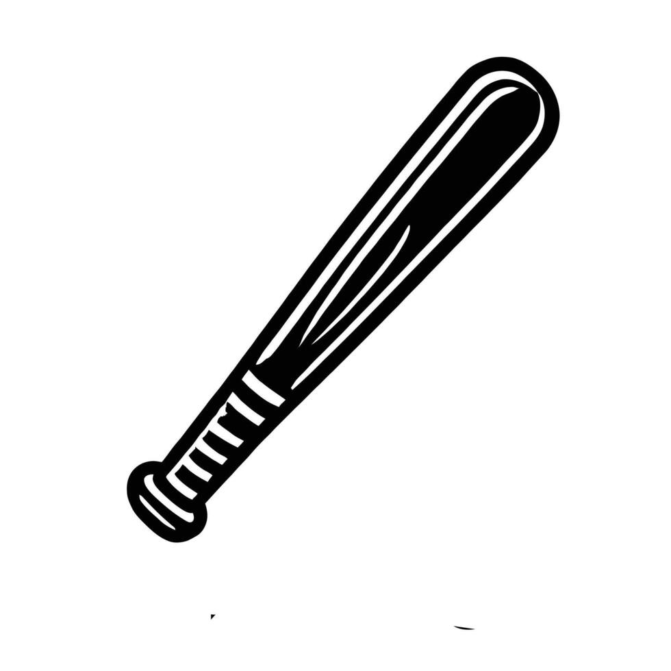 Baseball bat clipart vector
