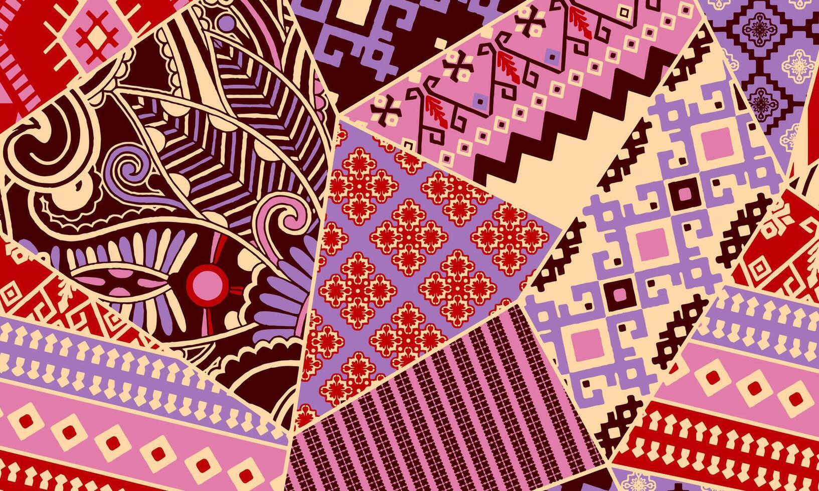 tribal Flower background suitable for home decore and wallpaper purpose vector