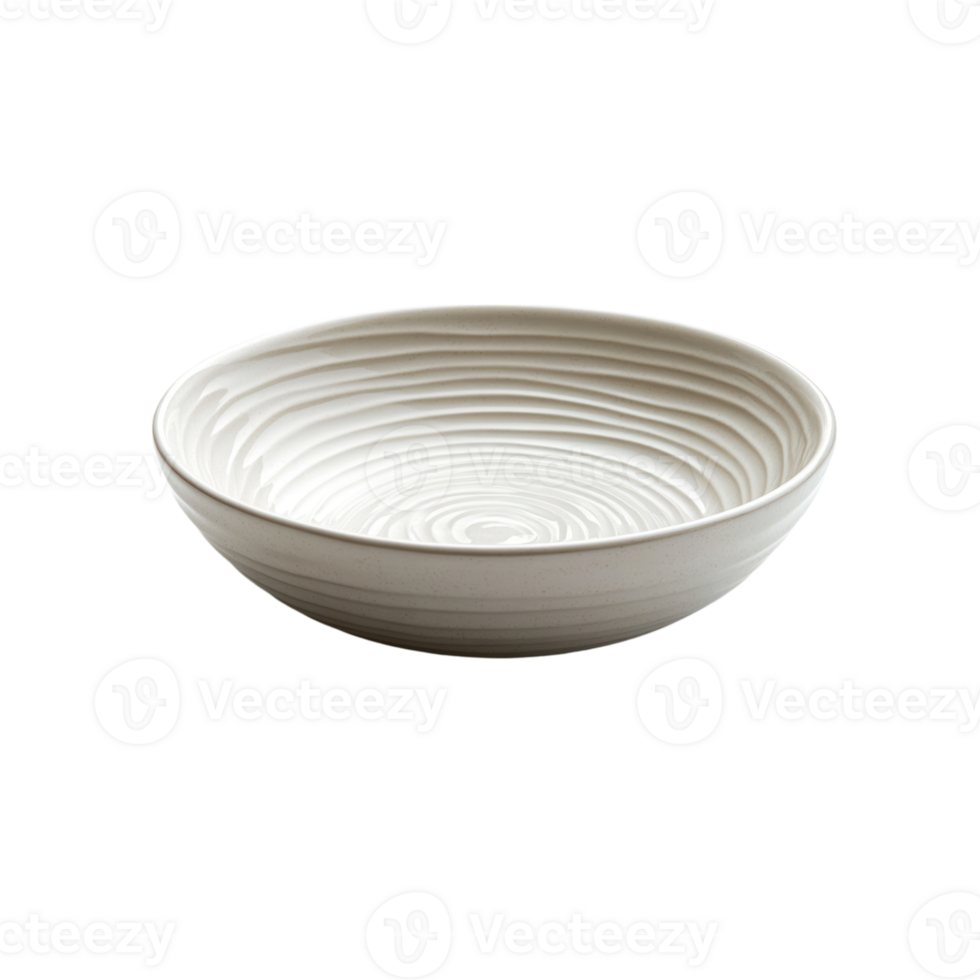 A white bowl with a spiral design on it png