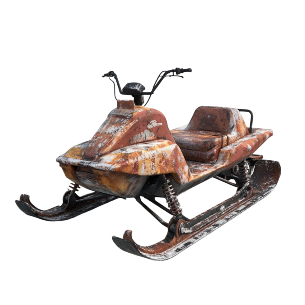 A Snowmobile Illustration png
