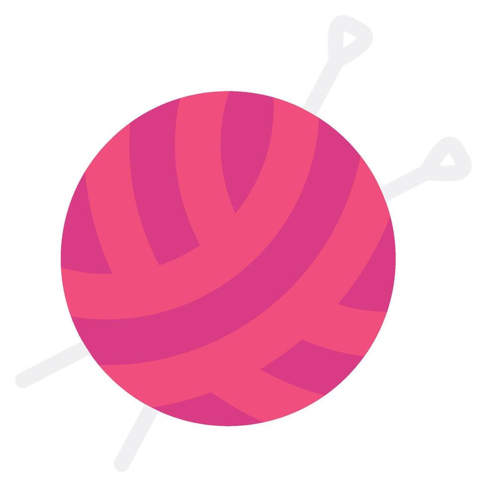 Knitting Hobby object icon illustration vector