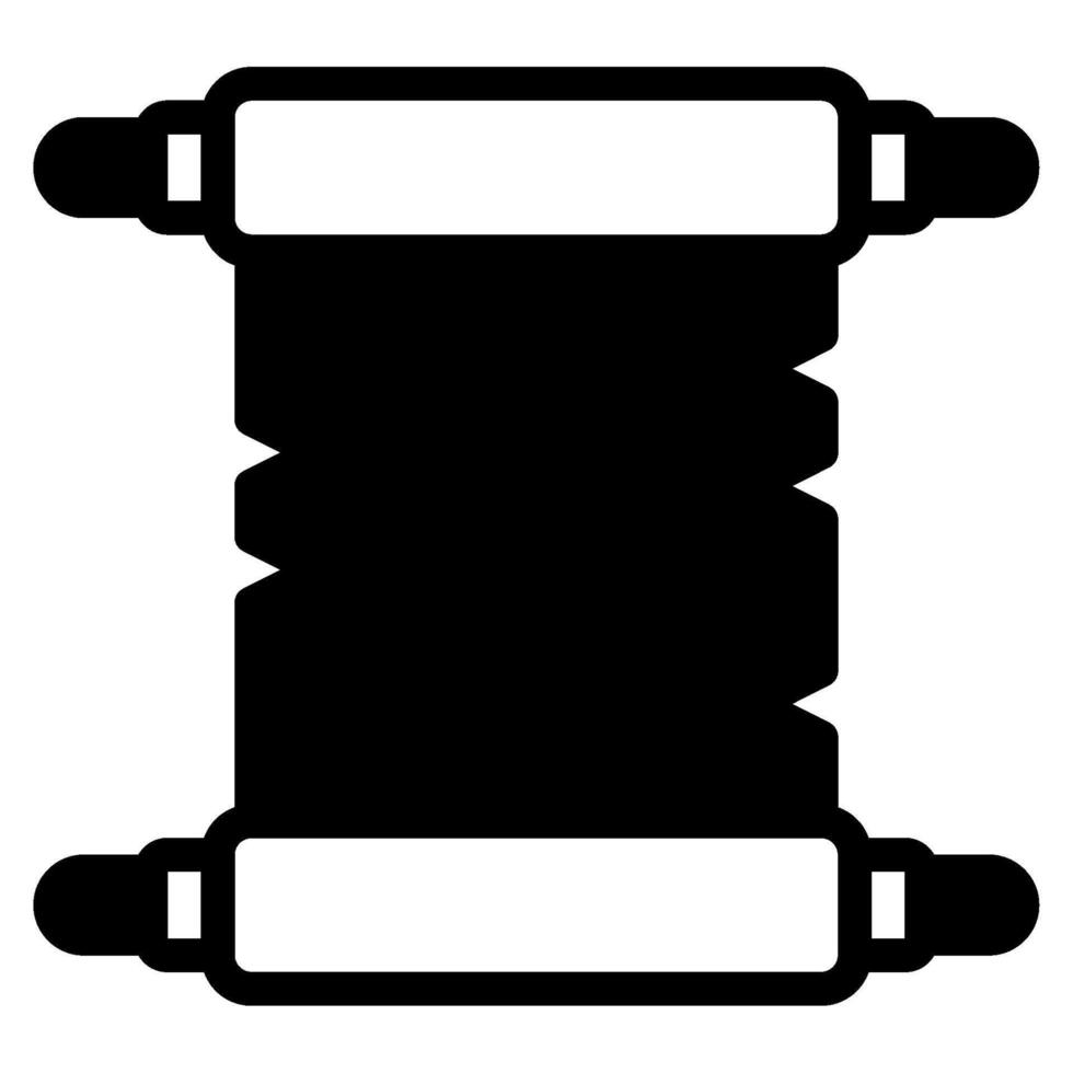 Scroll Chinese New Year icon Illustration vector