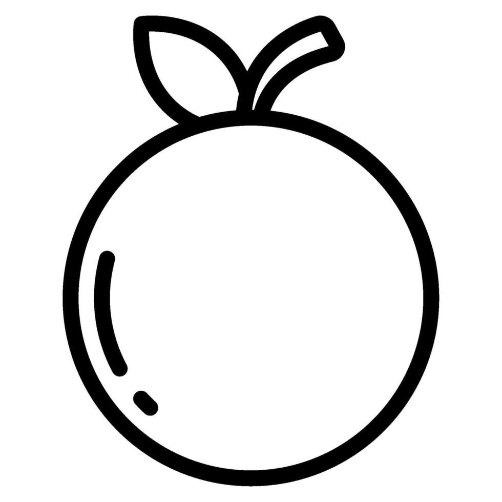 Mandarin Orange Chinese New Year icon Illustration vector