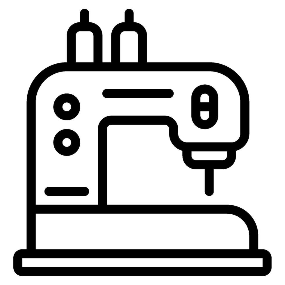 Sewing Hobby object icon illustration vector