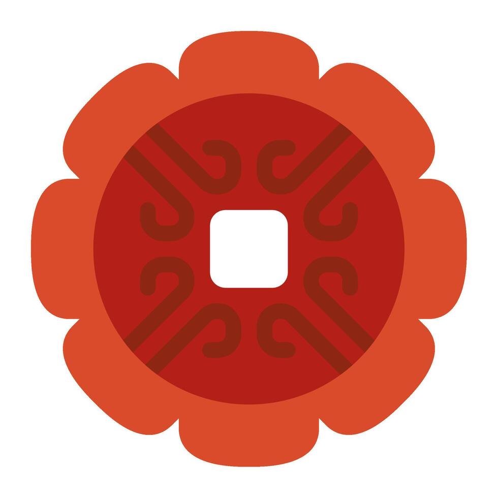 Moon Chinese New Year icon Illustration vector