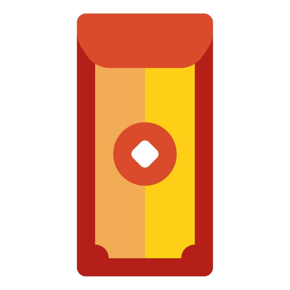Red Envelope Chinese New Year icon Illustration vector