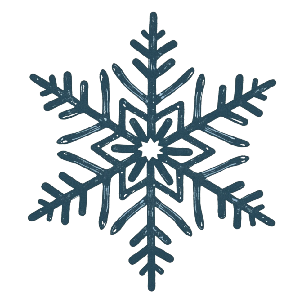 snowflake in winter png