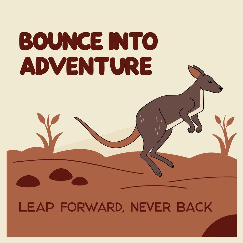 BOUNCE INTO ADVENTURE vector