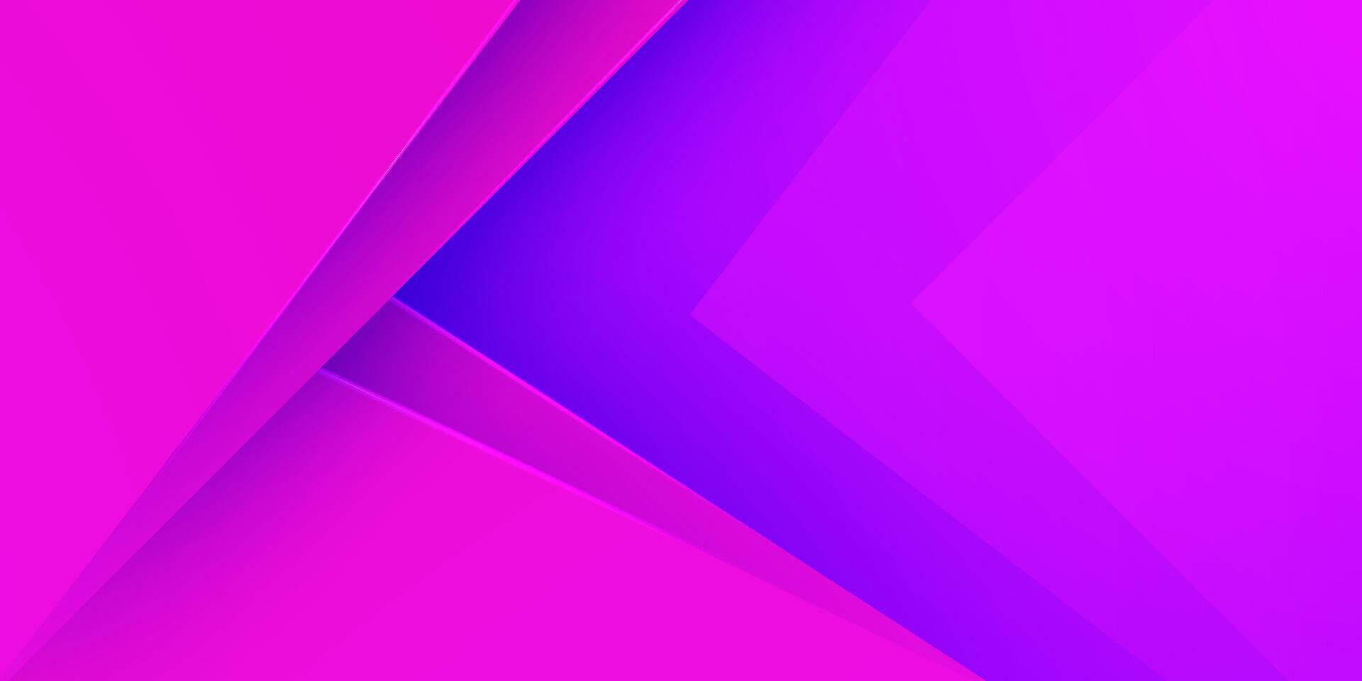 Abstract colorful purple overlap background with triangle papercut pattern. Purple background with shadow design. vector