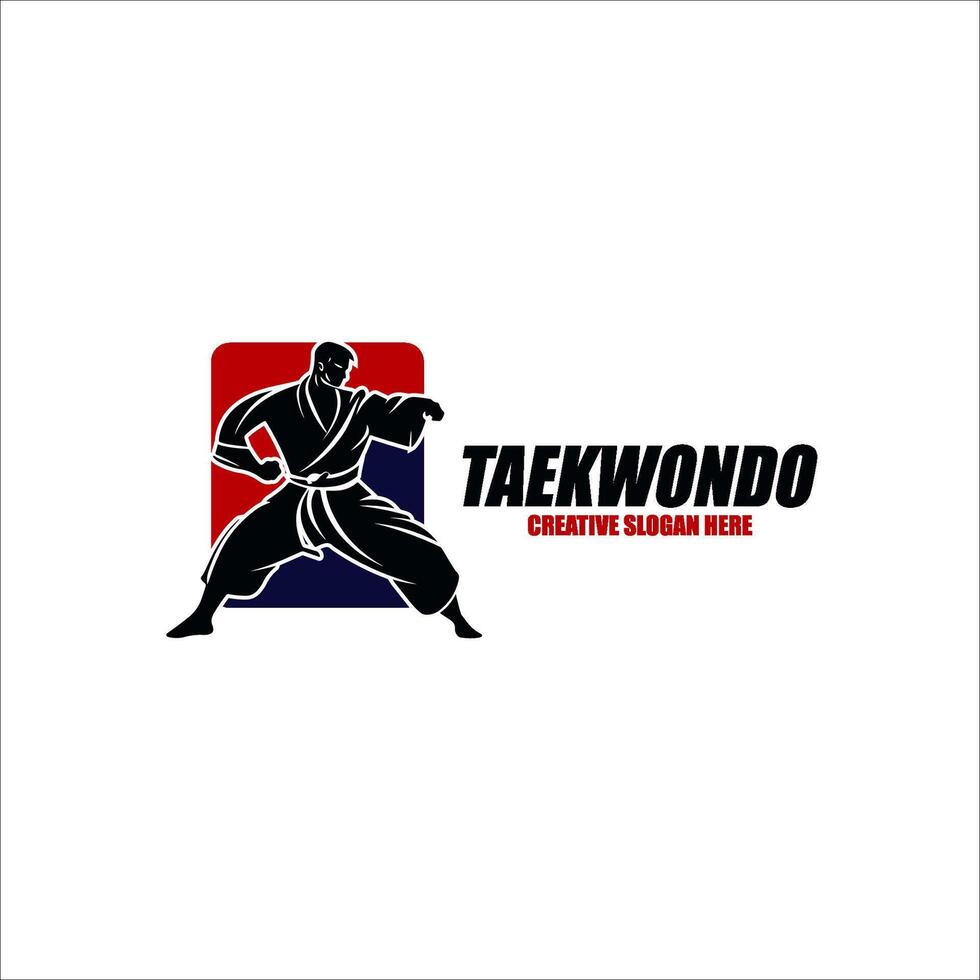 Karate Logo Template Design Inspiration vector