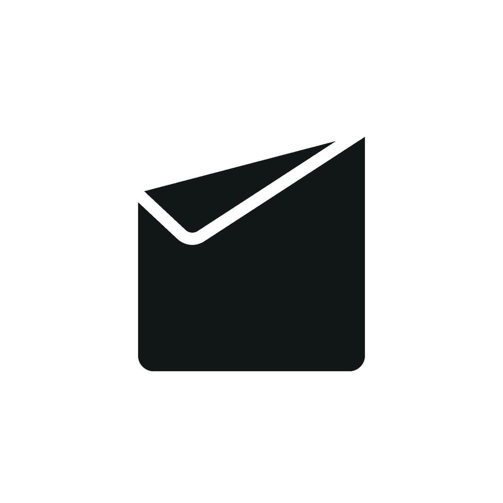 Icon representing a modern and simple bed sheet with pillow design concept in a graphic vector