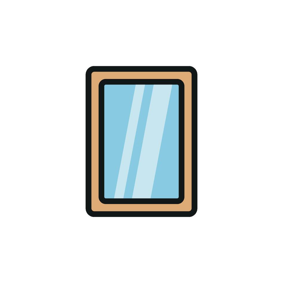 Window icon design crafted with an emphasis on precision and functionality concept graphic vector
