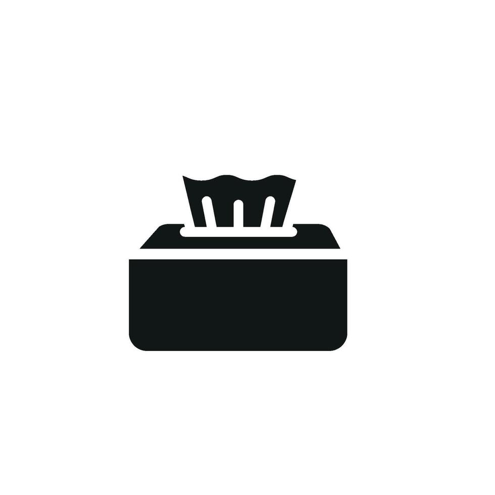 Tissue icon concept revealed through a modern and simple graphic design vector