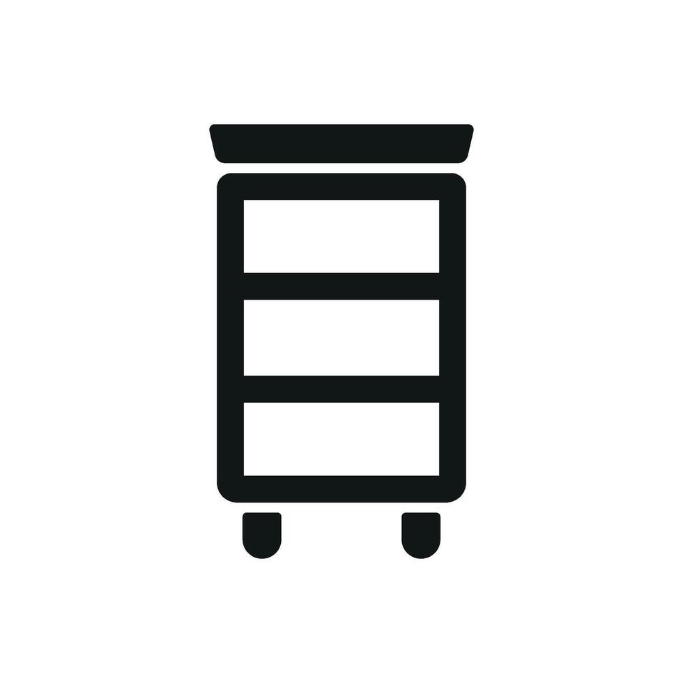 Book shelf icon design tailored for a futuristic and clean style concept graphic vector