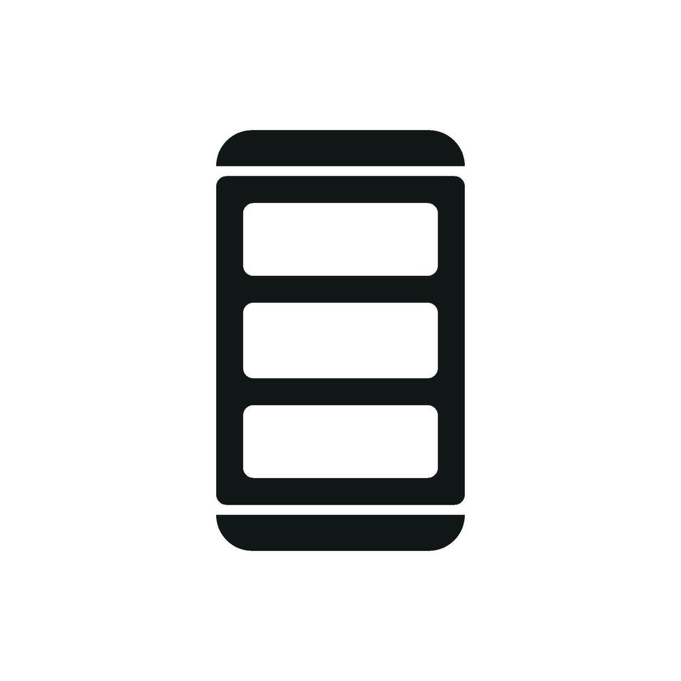 Book shelf icon design featuring a streamlined and visually appealing layout graphic vector
