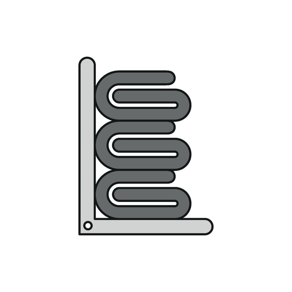 Towel icon design showcasing a simple and modern concept graphic vector