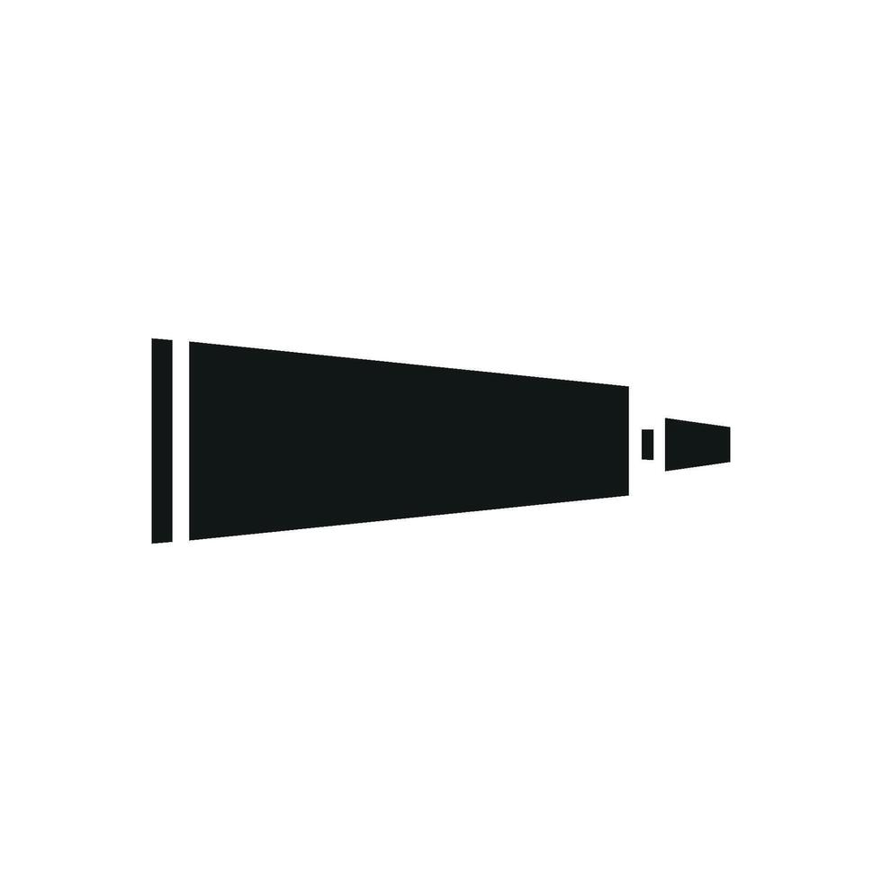 Simple graphic emphasizing a modern toothpaste icon design concept vector