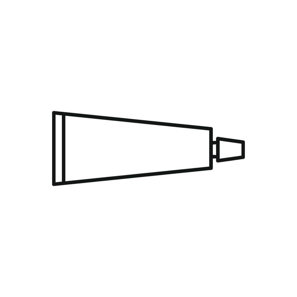 Icon concept displayed in a modern and simple toothpaste graphic design vector