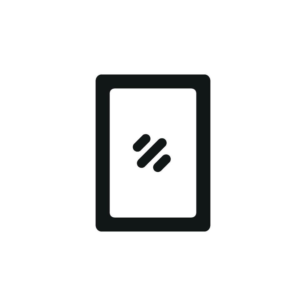 Window icon design incorporating smooth lines and dynamic structure concept graphic vector