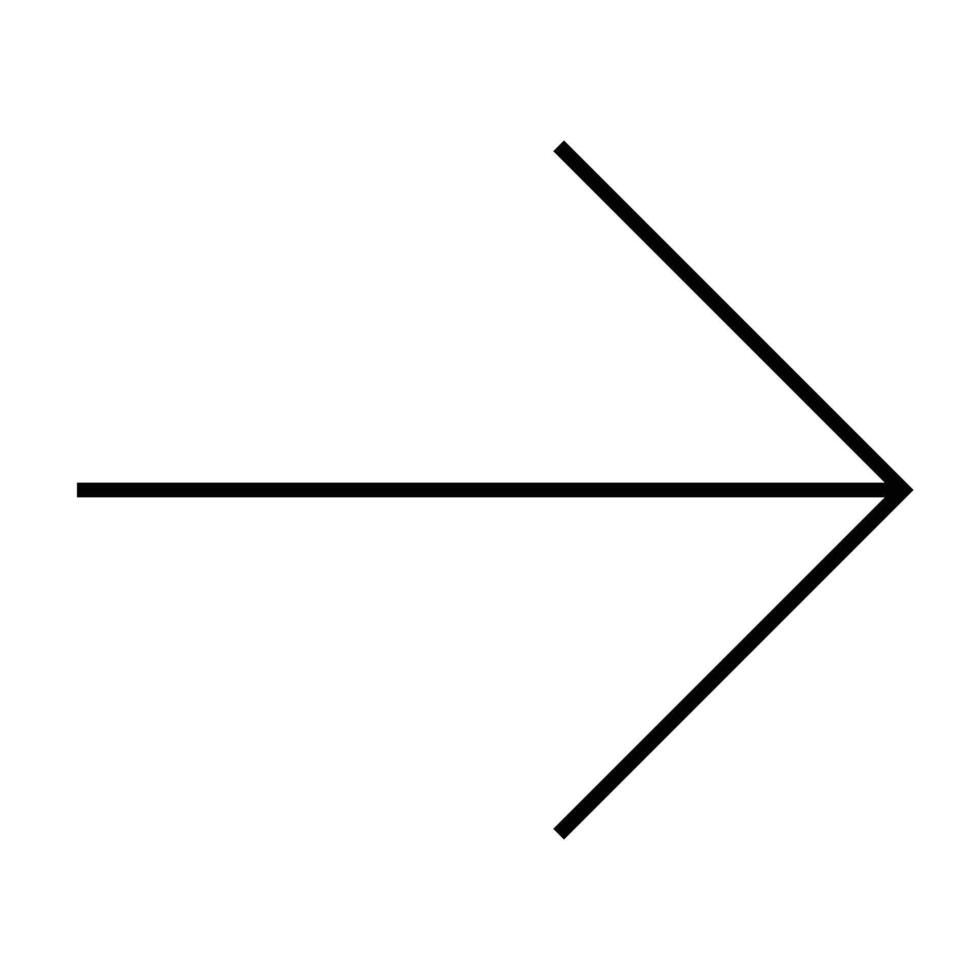 Unique Line Art Direction Arrows for Projects vector