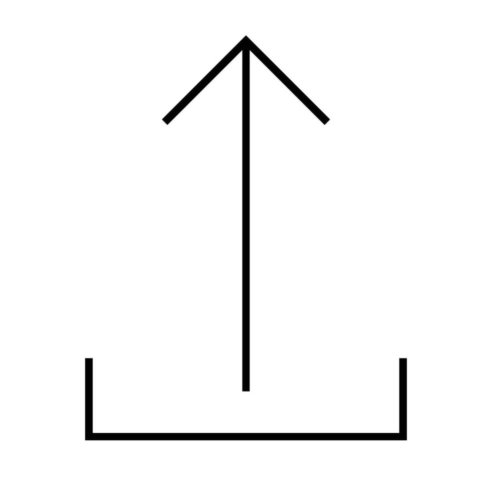 Abstract Linear Arrows for Directional UI-UX Elements vector