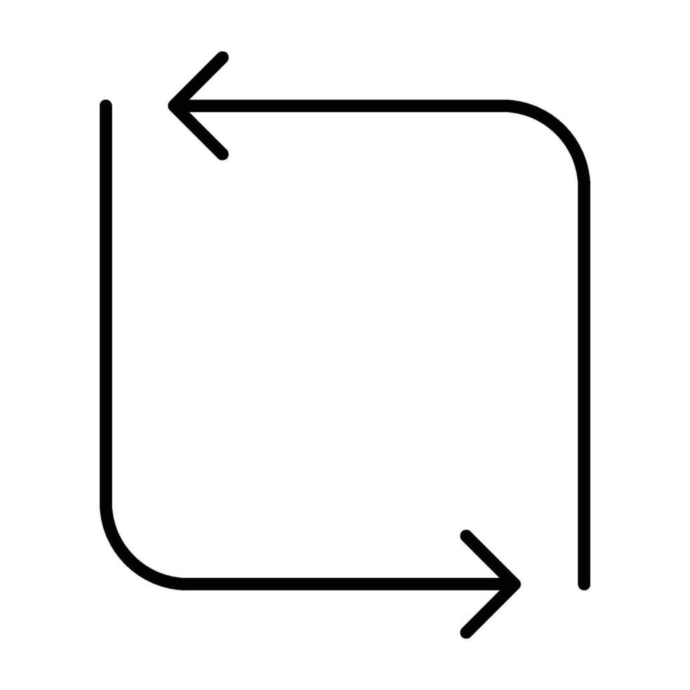 Creative Line Direction Arrow Icon Design vector
