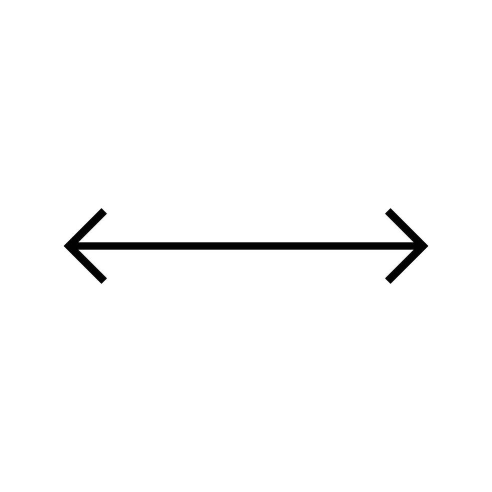 Creative Linear Arrows for Navigation and Signage vector
