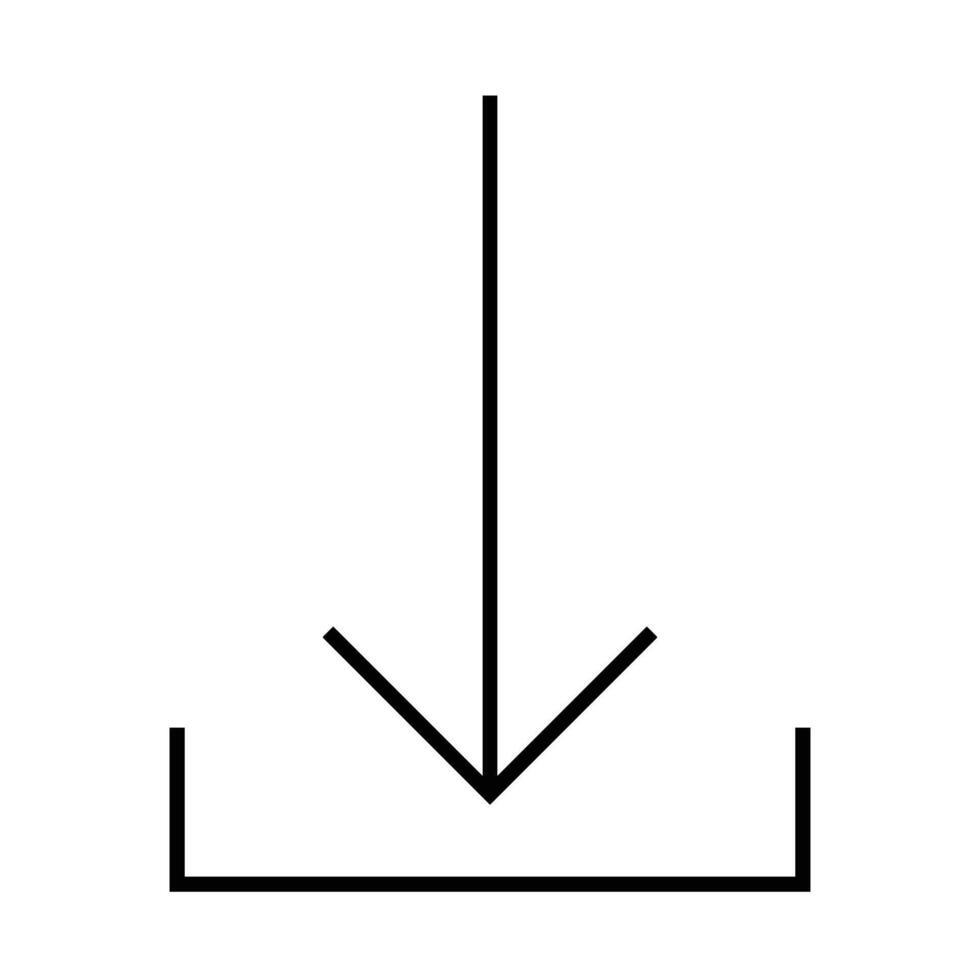 Minimalist Direction Arrow Linear Icons for Navigation Design vector