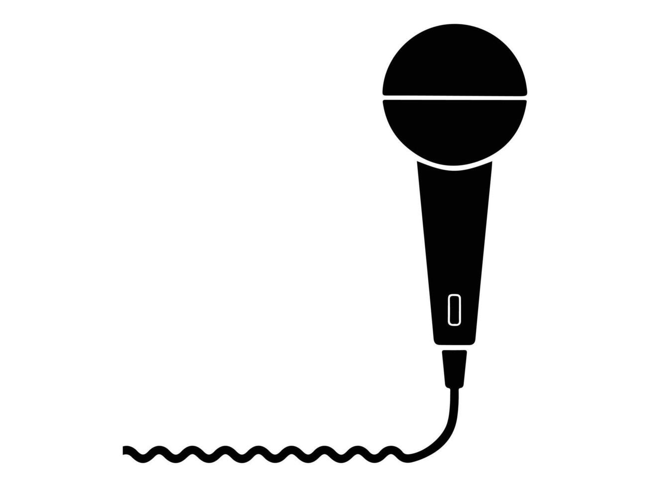 microphone illustration free vector