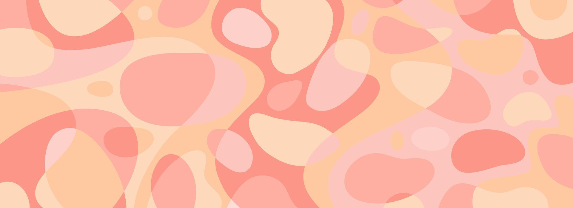Shapes abstract background. Banner and cover modern line art. vector