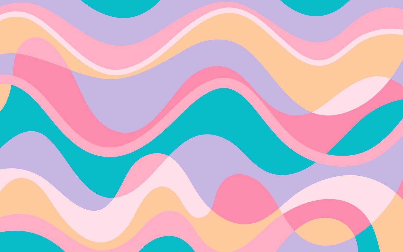 Hand drawn shapes cover frame background. vector