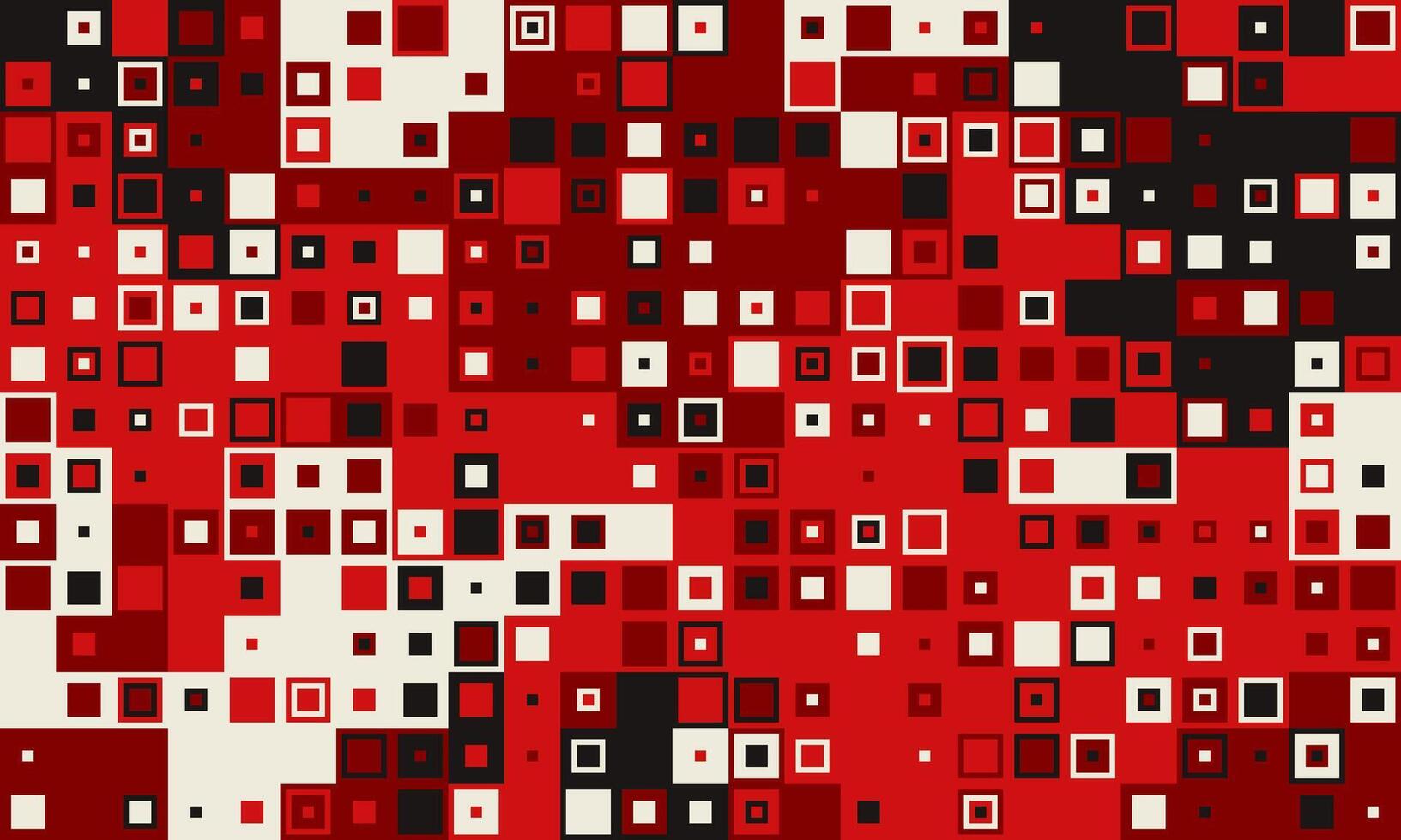 Style space panoramic solid. Decoration collection cube tile. Artistic retro abstract crazy. vector