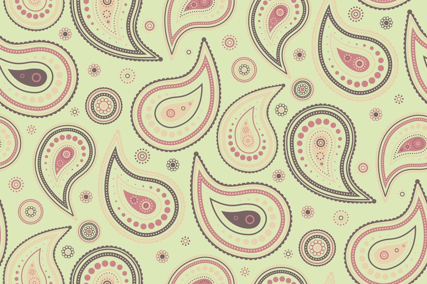 Greeting card scrap to ornament silk. Effect ethnicity of pastel color image. Decoration flowing at sparse outline. vector