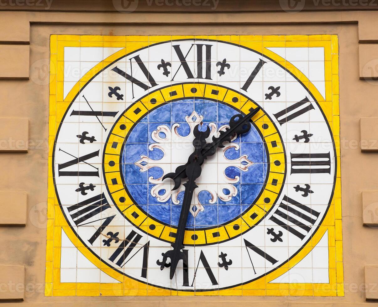 Clocktower in Capri. photo