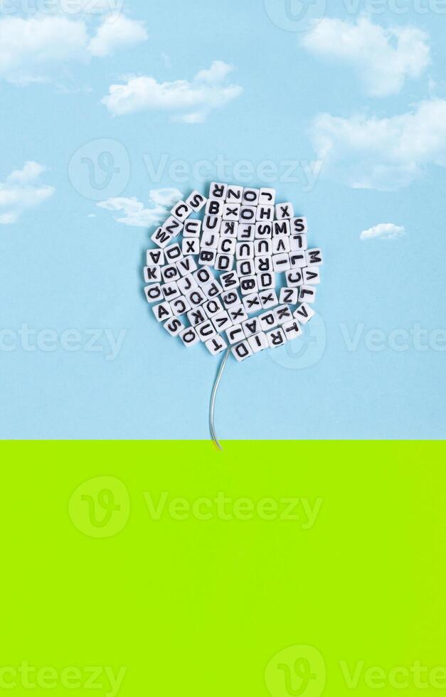 Tree of letters. photo