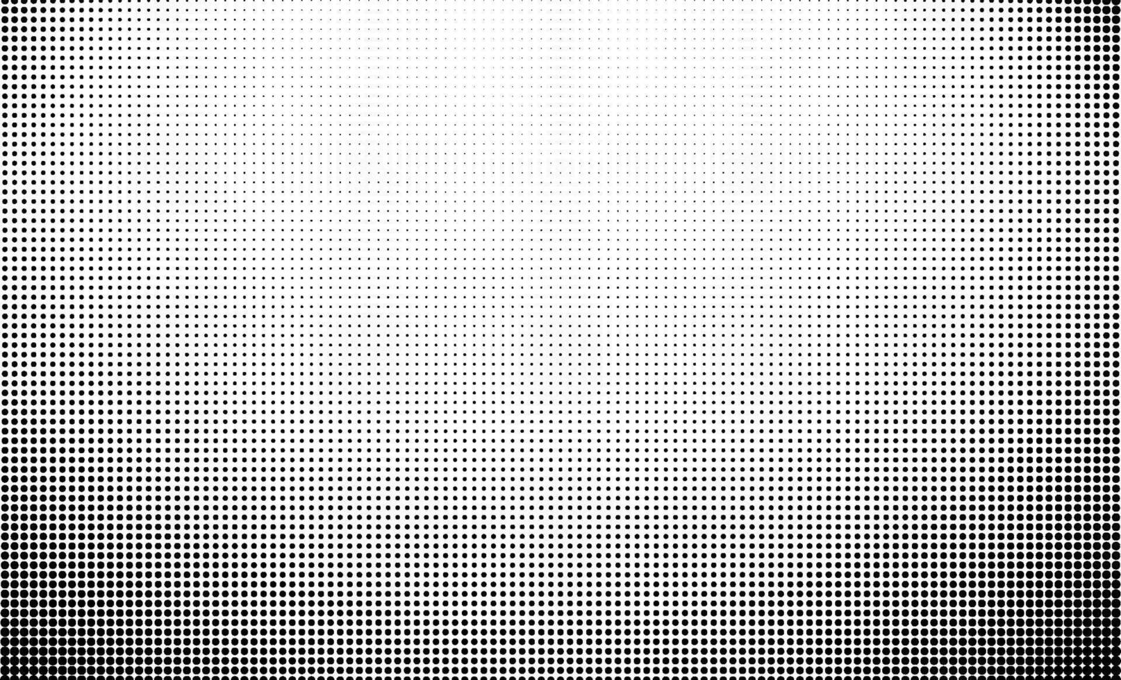 Monochrome halftone dot gradient background with a modern artistic design. vector