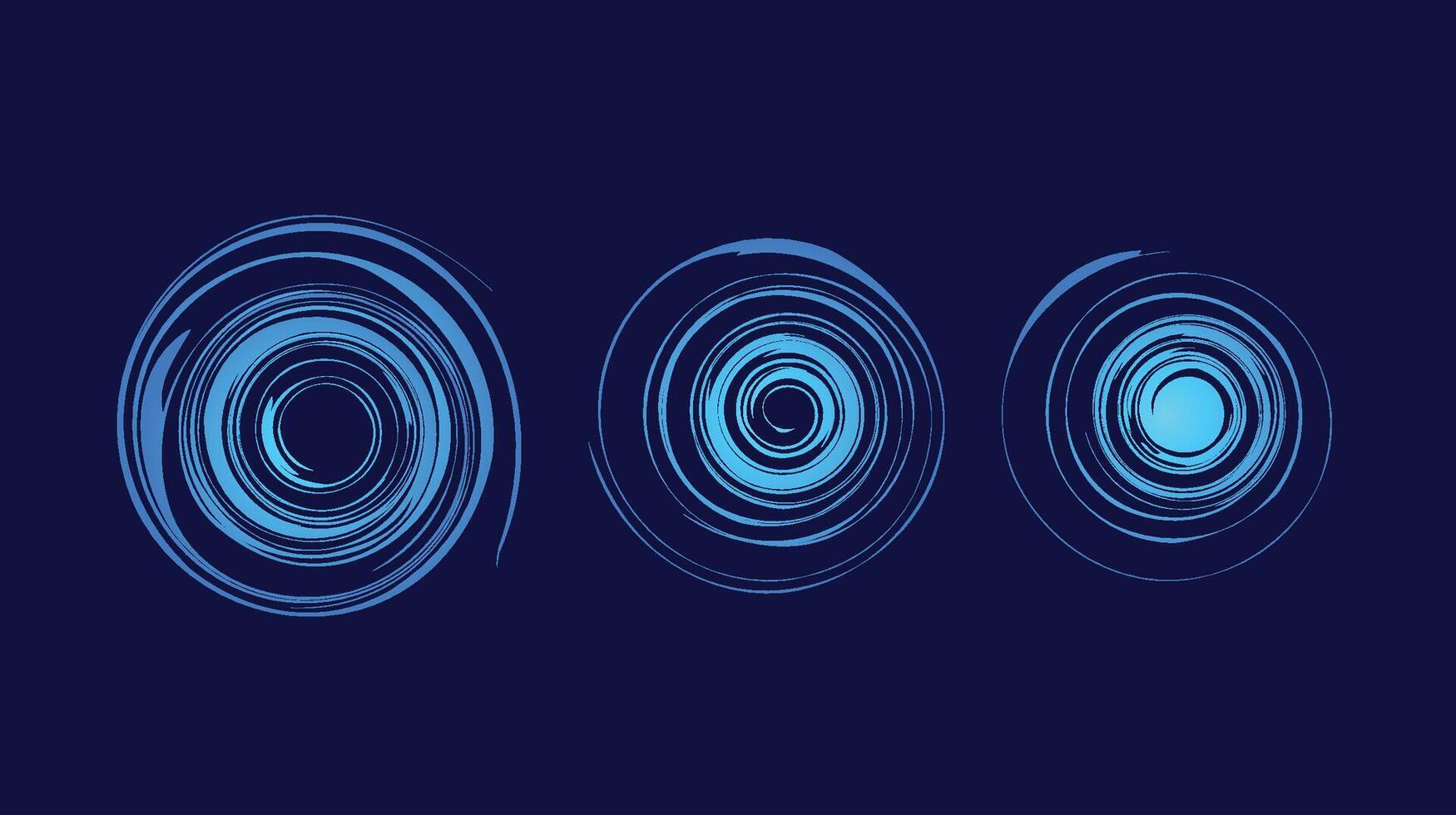Vortex illustration, portal design free vector
