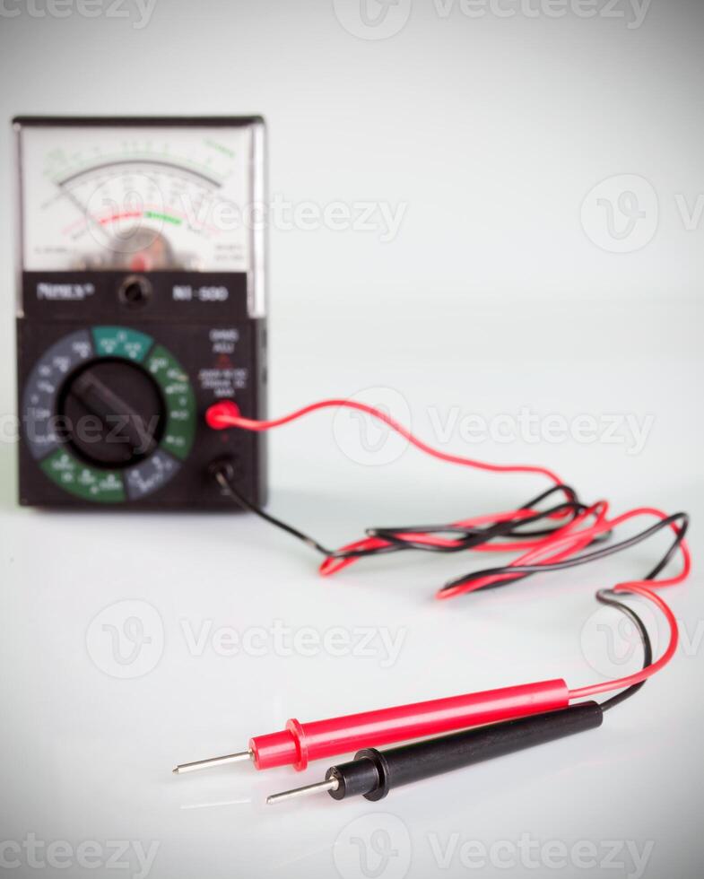 Multimeter with probe photo