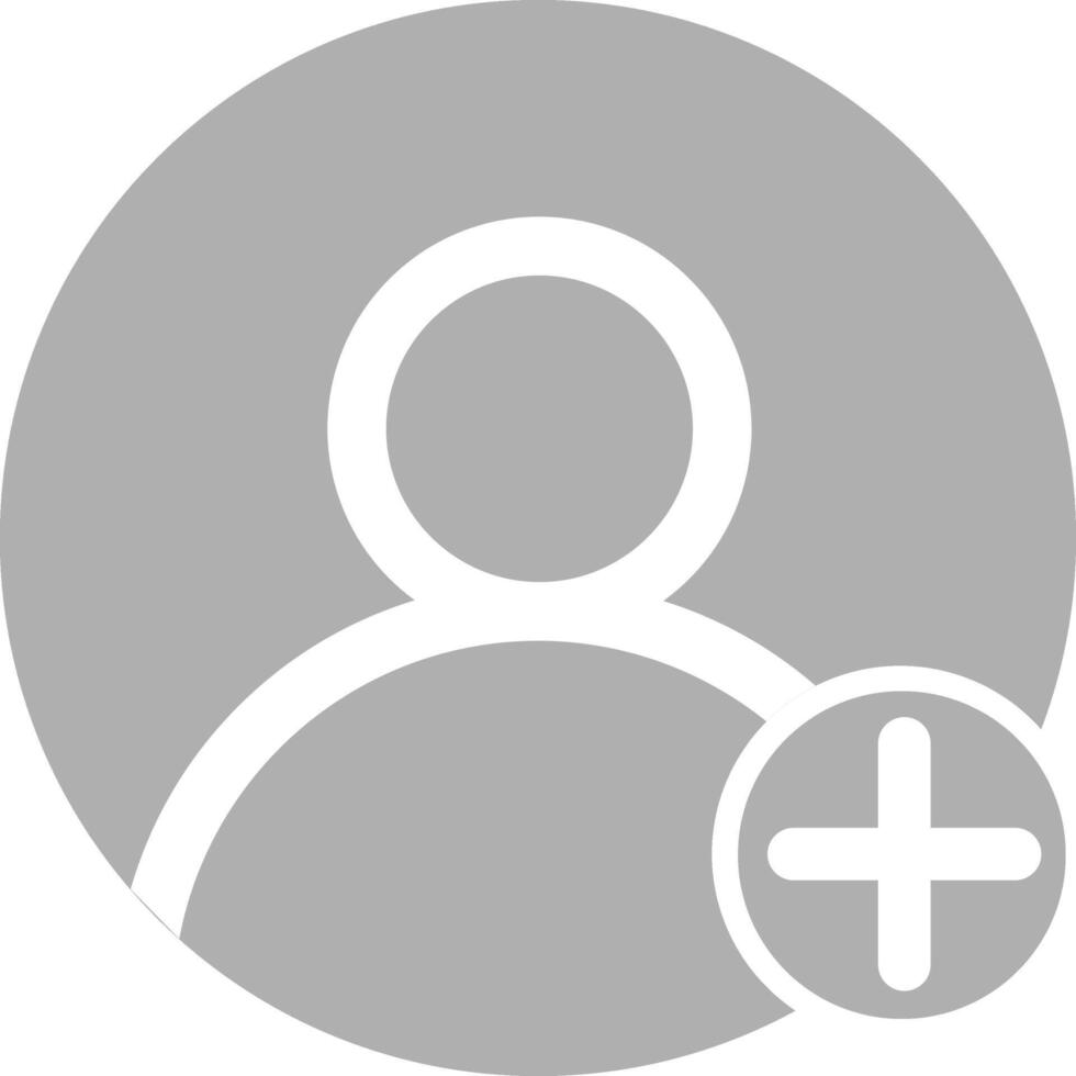 profile with plus mark icon set. Profile avatar with plus symbol. plus icon sign. Add user icon symbol vector