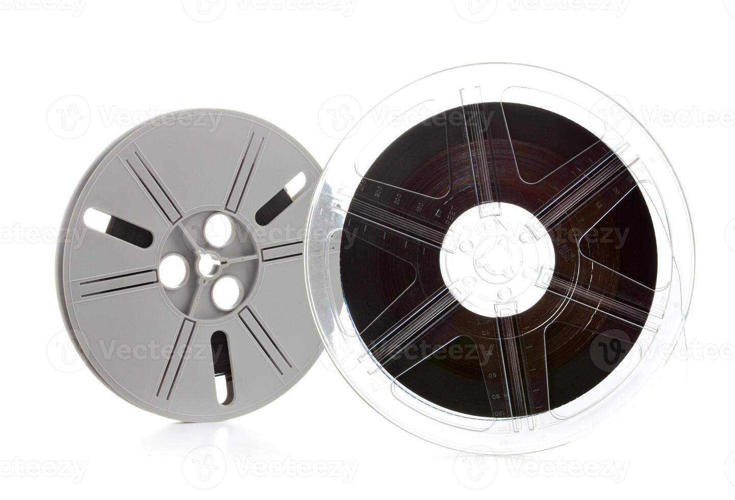 Retro film reel photo